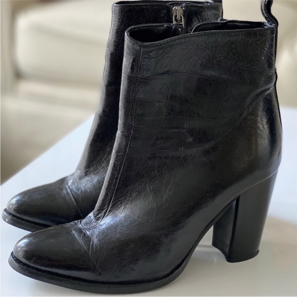 Zara Leather Ankle Boots - Picture 13 of 13